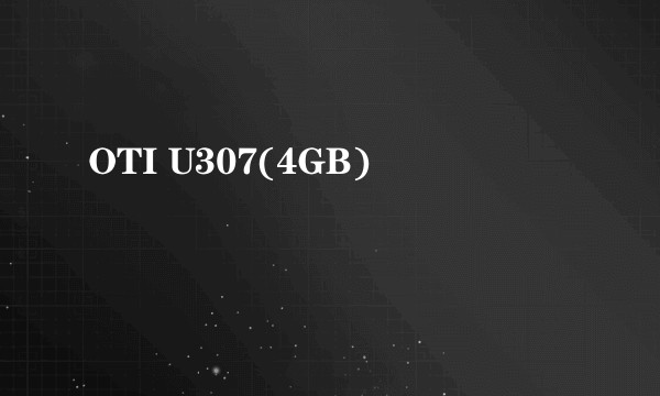 OTI U307(4GB)