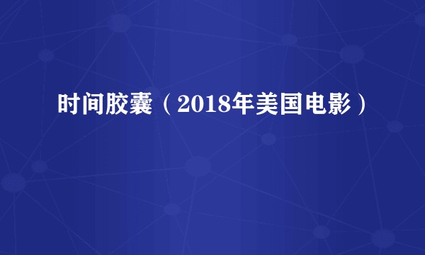 时间胶囊（2018年美国电影）