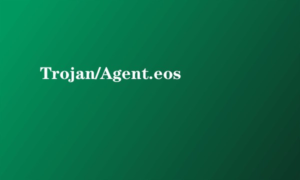 Trojan/Agent.eos
