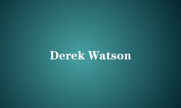 Derek Watson