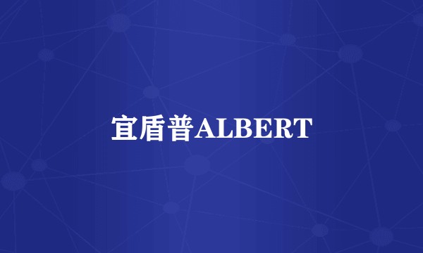 宜盾普ALBERT