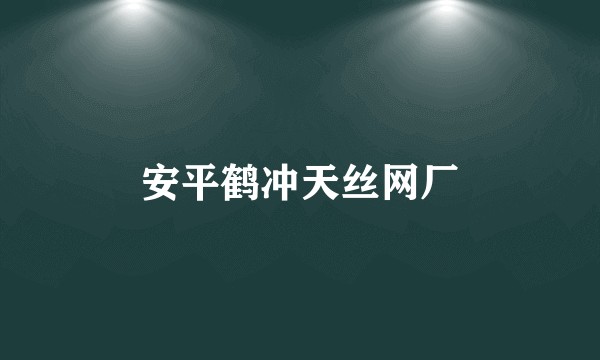 安平鹤冲天丝网厂