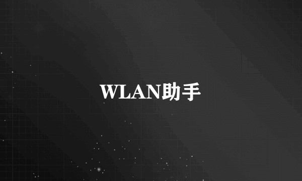 WLAN助手