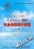 中文Excel2003职业技能培训教程