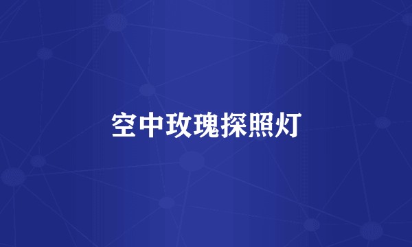 空中玫瑰探照灯