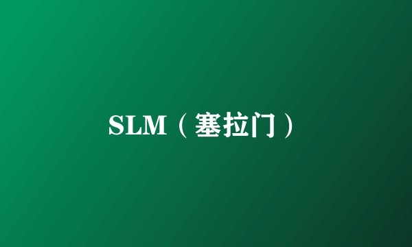 SLM（塞拉门）