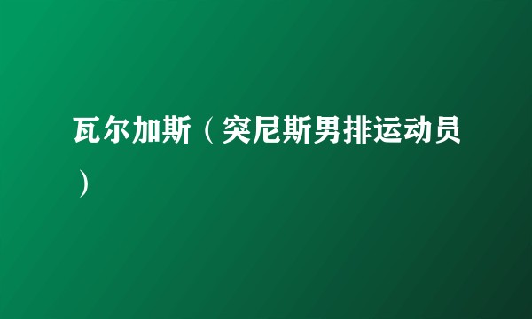 瓦尔加斯（突尼斯男排运动员）