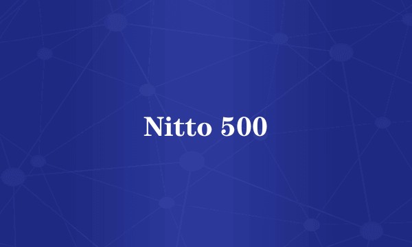 Nitto 500