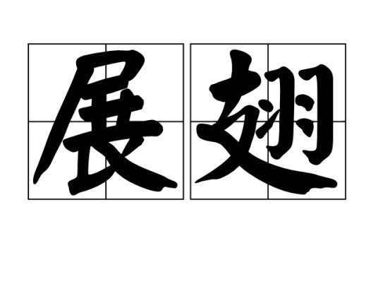 展翅（汉语词语）