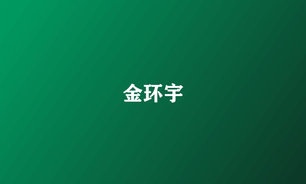 金环宇