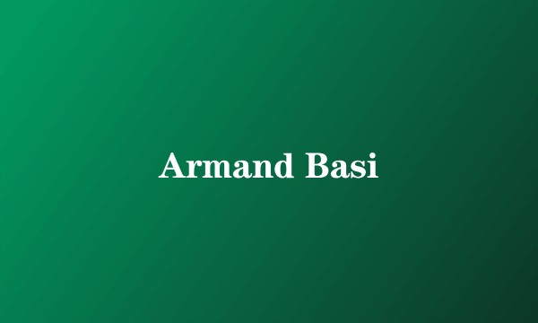 Armand Basi