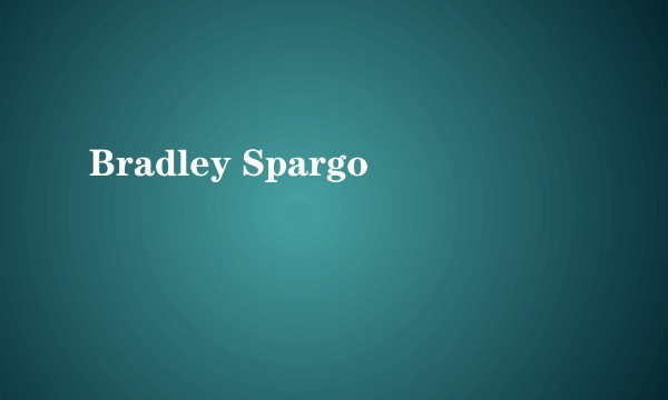 Bradley Spargo