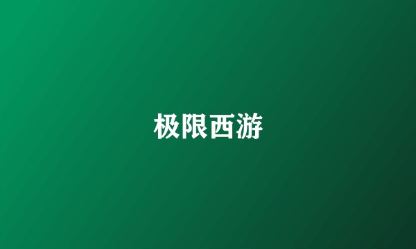极限西游
