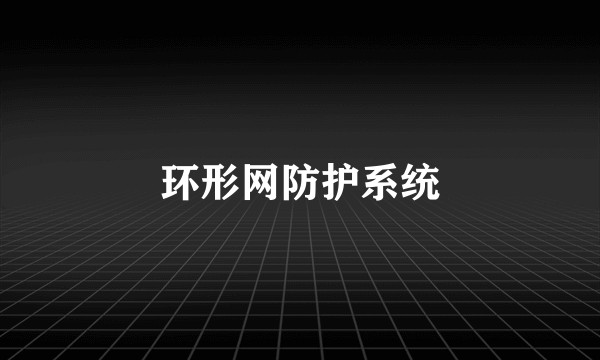 环形网防护系统