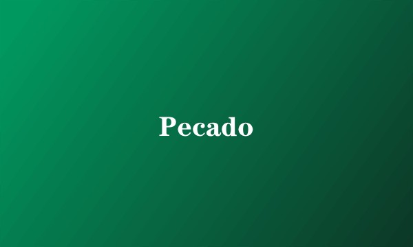Pecado