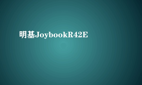 明基JoybookR42E