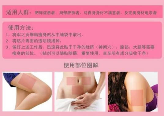 奇美瘦身贴