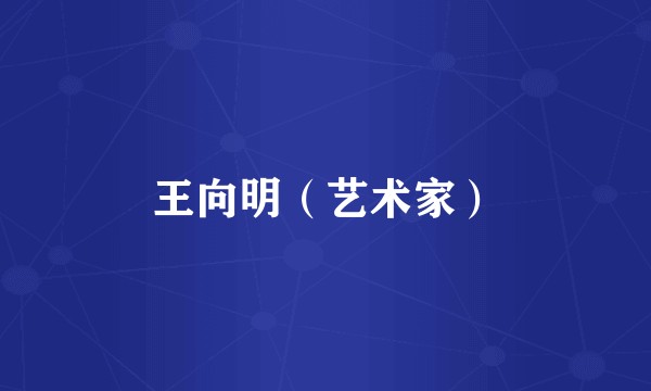 王向明（艺术家）