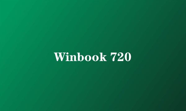 Winbook 720