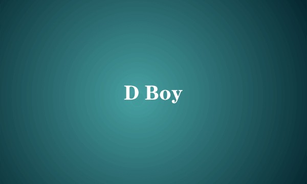 D Boy