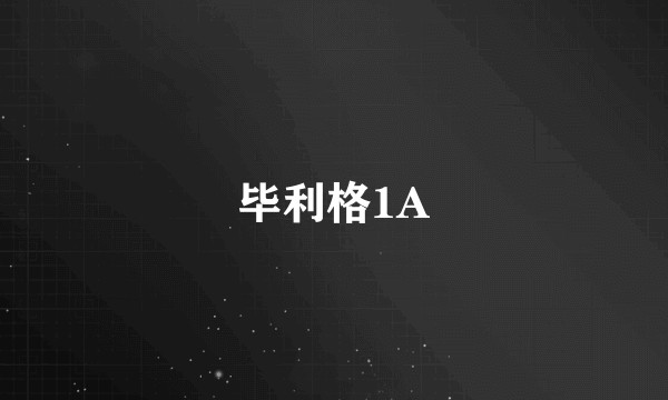 毕利格1A
