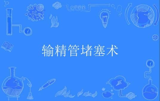 输精管堵塞术