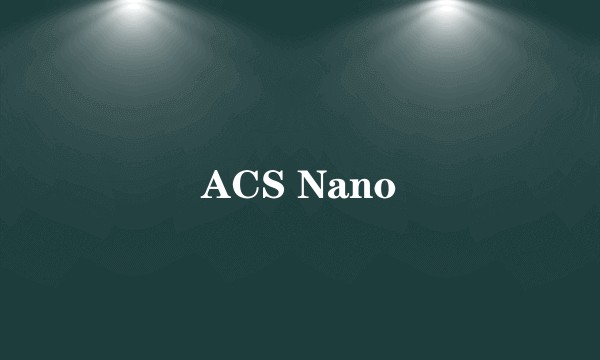 ACS Nano