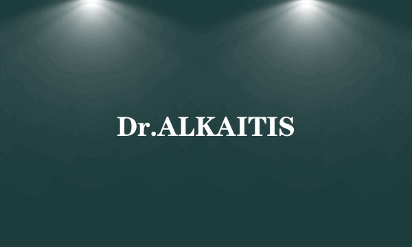 Dr.ALKAITIS