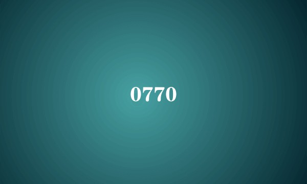 0770