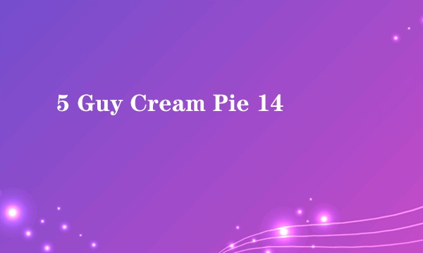 5 Guy Cream Pie 14
