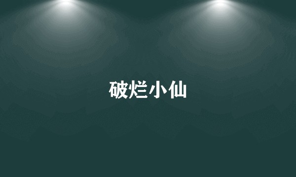 破烂小仙