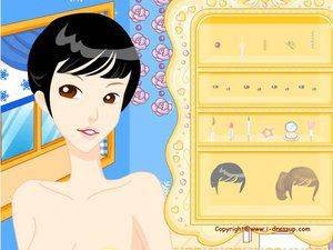 韩国风美丽少妇