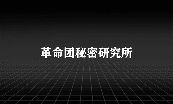 革命团秘密研究所