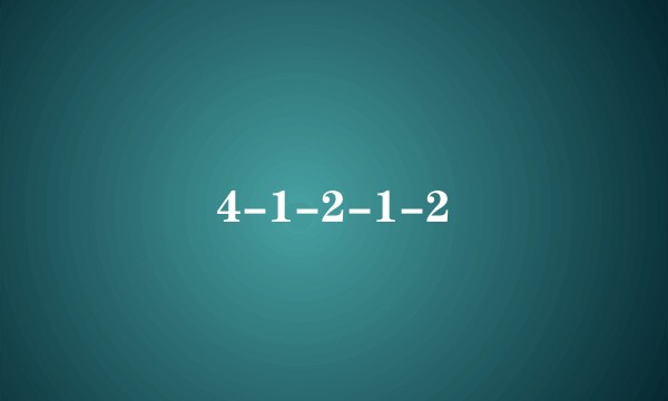 4-1-2-1-2