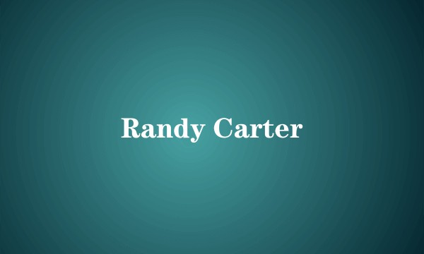 Randy Carter