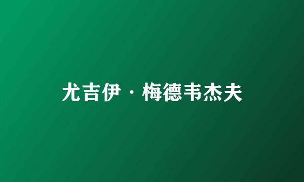 尤吉伊·梅德韦杰夫