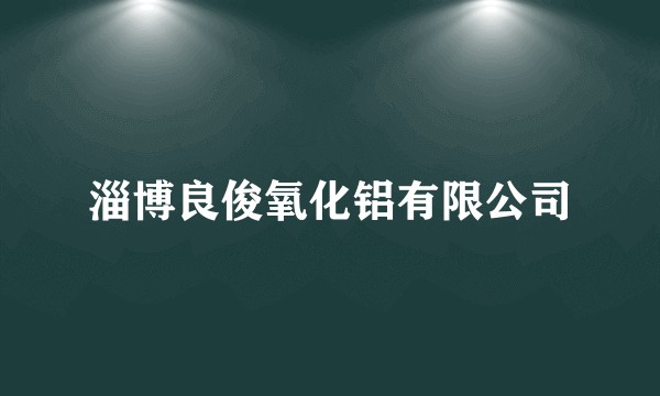 淄博良俊氧化铝有限公司
