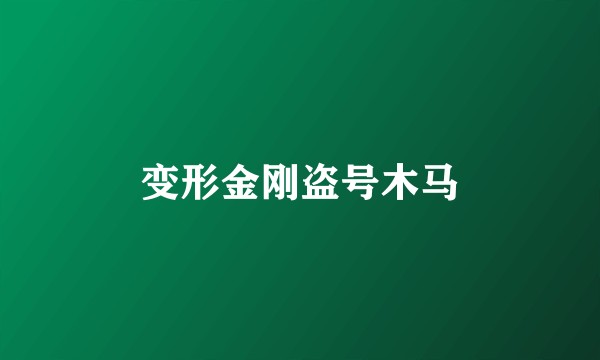 变形金刚盗号木马