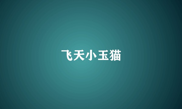 飞天小玉猫