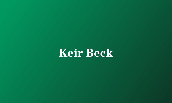 Keir Beck