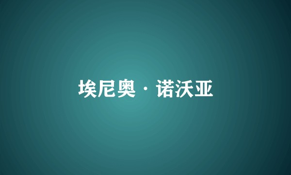 埃尼奥·诺沃亚