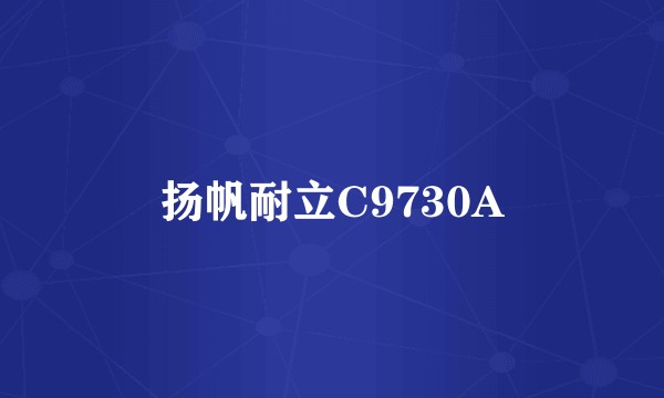 扬帆耐立C9730A