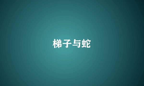 梯子与蛇