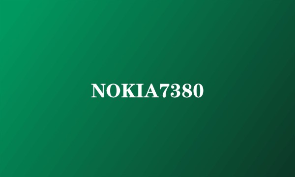NOKIA7380