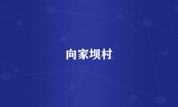 向家坝村