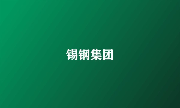 锡钢集团