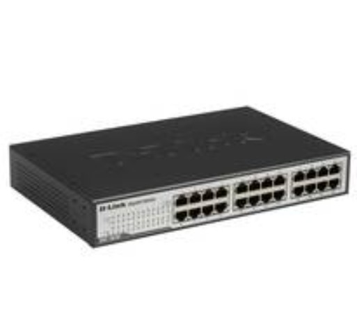 D-Link DGS-1024D（绿色交换机）