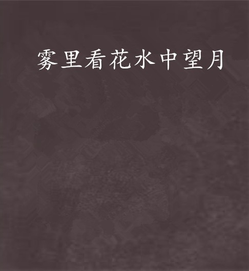雾里看花水中望月