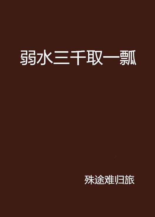 弱水三千取一瓢