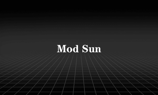 Mod Sun